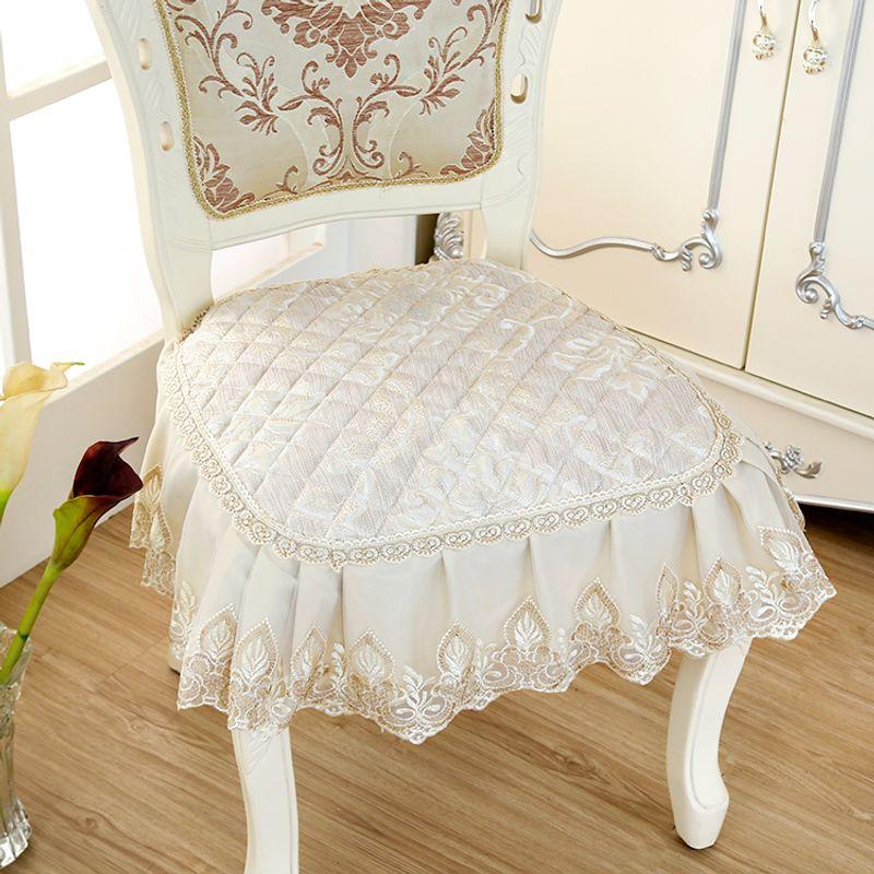 High-End Dining Chair Cushion Cushion All Year Round Fabric Chair Cushion Home Dining Chair Seat Cover Extra Large Chair Cover Stool Cover
