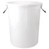 JingJingRS Large Capacity Plastic Round Bin