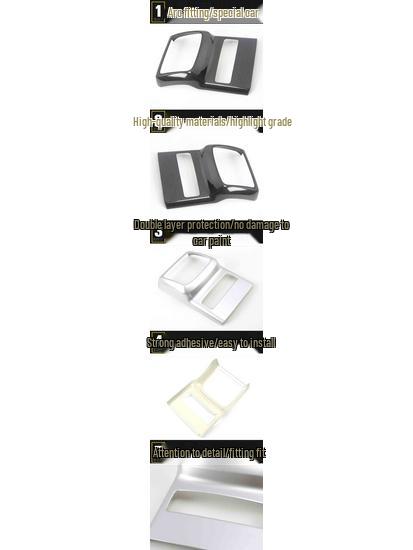 Roewe RX8 Rear Row Full-Coverage Air Outlet Decorative Frame with Electroplated Third-Row AC Cold Air Sticker