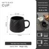 High-End Ceramic Mug for Home or Office - Men's Coffee & Tea Cup