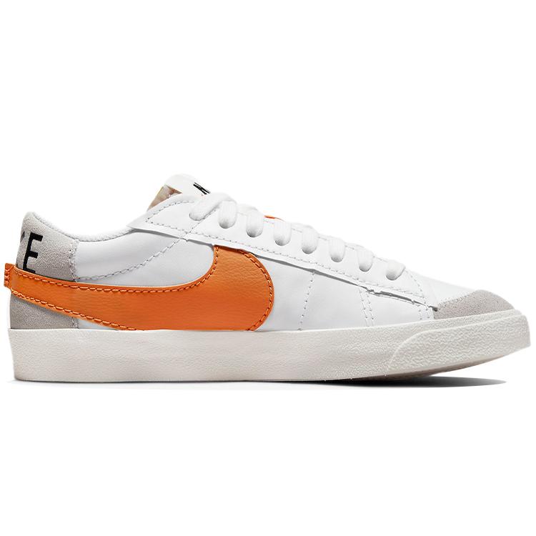 Nové Nike Blazer Low 77 Jumbo Bílé Alpha Oranžové Plachetnicové DN2158-100
