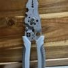 Heavy Duty Multi-Function Electrician Pliers - 8.5" Spring-Loaded with Tempered Steel Jaws for Stripping, Cutting & Crimping