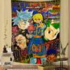 Anime HUNTER x HUNTER Gon Zoldyck Hisoka Arazzo da Parete Fai da Te per Soggiorno Casa Dormitorio Decorazioni Murali