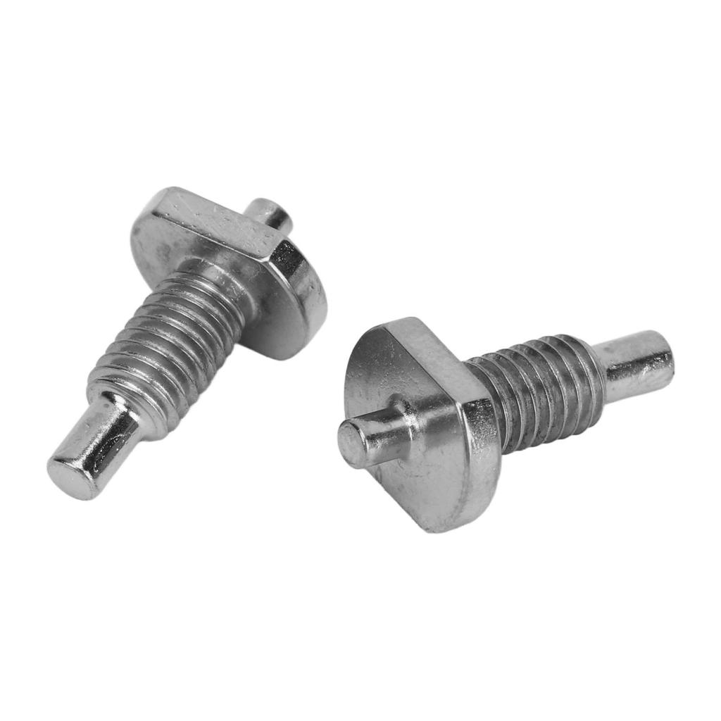 2PCS Bike Crank Arm Cap Spanner Pin Stainless Steel Bike Pin Spanner Wrench Spare Screws for