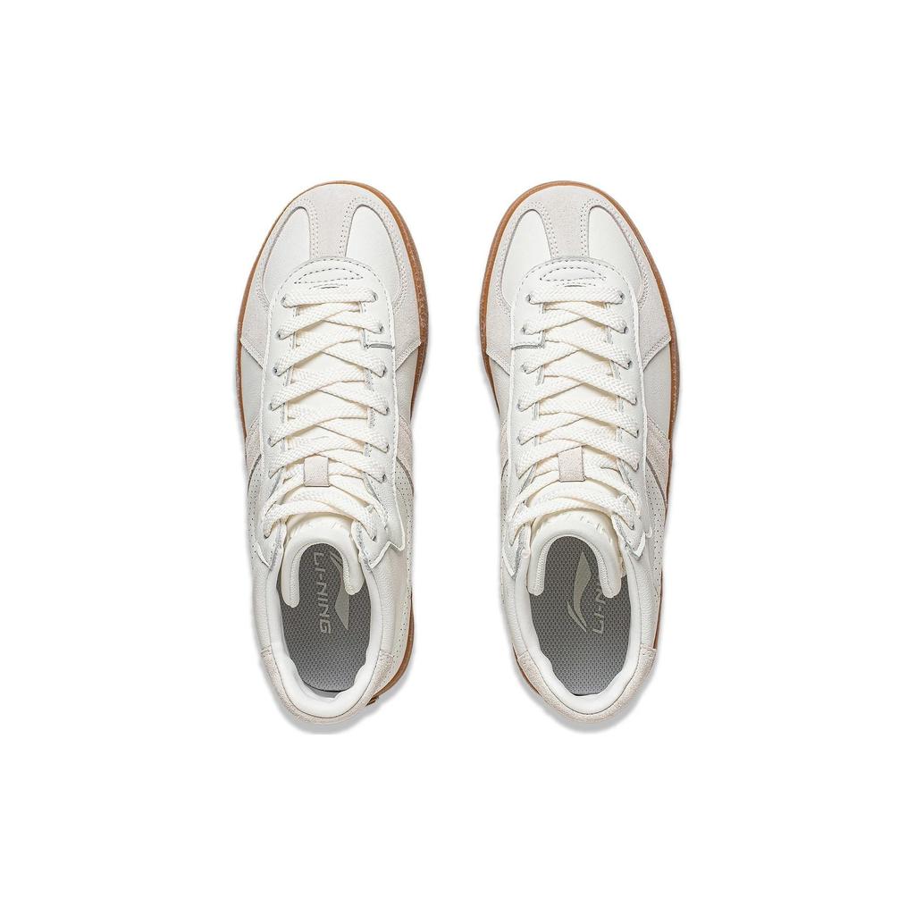Li Ning Cloud Sichuan HI Slip Resistant, Abrasion Resistant, Breathable High top Casual Shoes Women's Mist White AGCT302-1