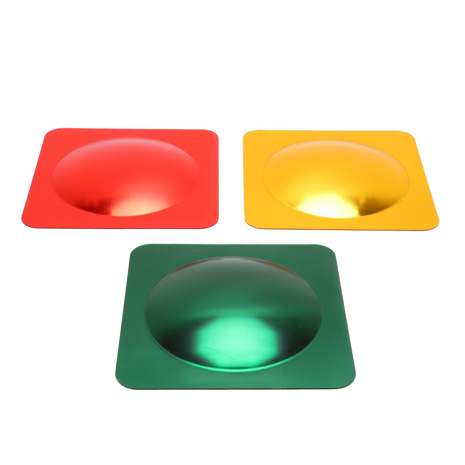 

Bubble Wall Mirror Red Yellow Green Acrylic Sensory Bubble Mirror for Children Room Playrooms 3 Piece Set