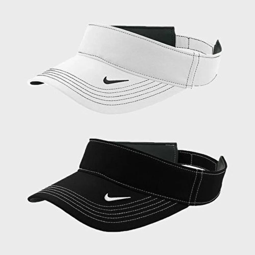 Nike Golf Sun Cap Sun Visor Dri-FIT Hat WHITE