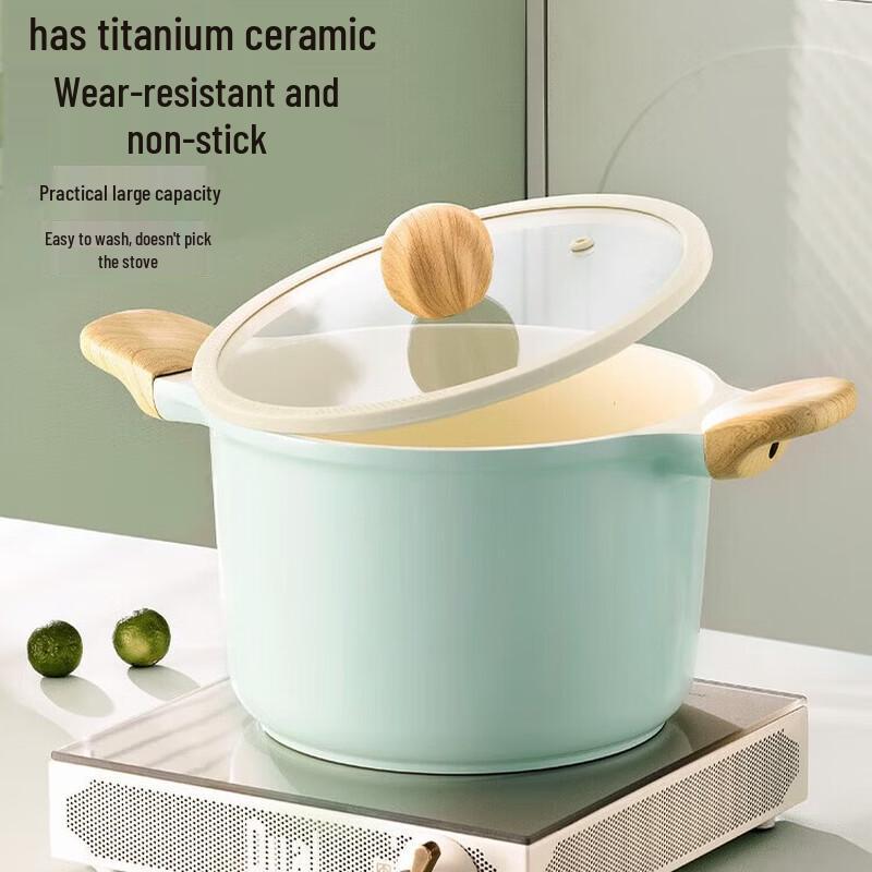 COOKER KING 22cm Ceramic Non-stick Soup Pot
