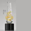 Customized Metal Figure Sculpture Crystal Trophy Basketball, Football, Running, Table Tennis, Martial Arts, Cycling, Golf Trophy