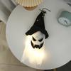 Tree Flashing LED Indoor Outdoor Hanging Light Witch Hat Halloween Decoration Glowing Ghost