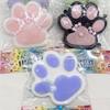 14cm Gradient Color Cat Paw Pinch Decompression Toy Squishy Fidget Toy Relax Squeeze Toy Slow Rebound Stress Relief Cat Claw Toy