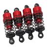 4 Pcs 55mm RC Car  S Aluminum Alloy Oil Shocks Damper Set for 1Celsius10 RC Car