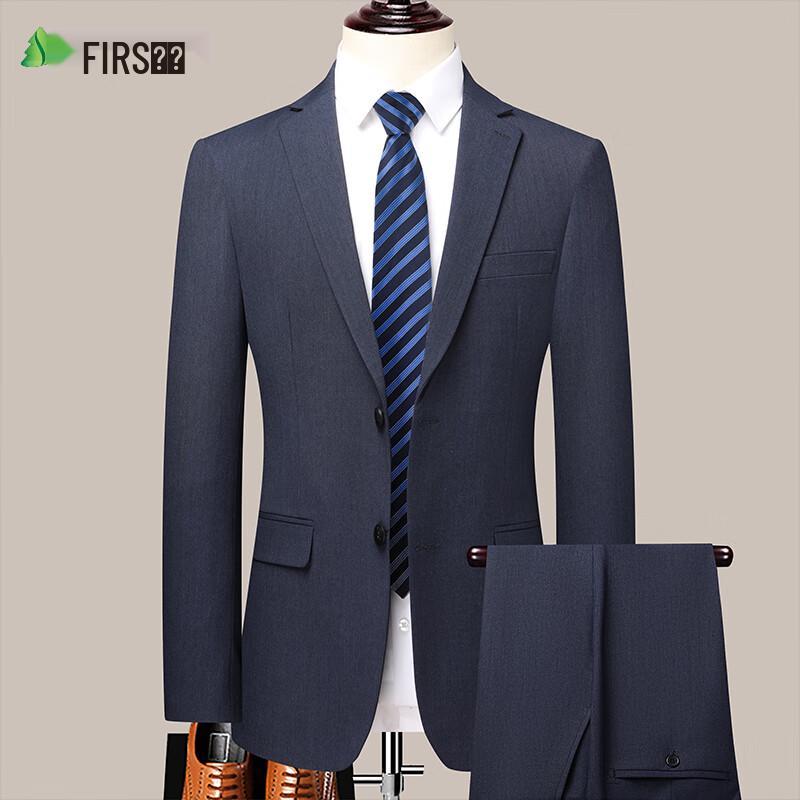 

Men s Wrinkle-Resistant Slim Fit Suit 56