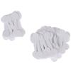 50/100Pcs Round Blank Price Tags Necklace Ring Jewelry Labels Paper Stickers