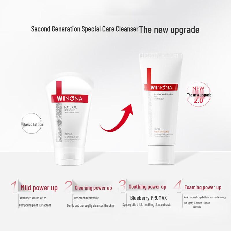 Winona Soothing & Moisturizing Facial Cleanser