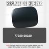 Unpainted Black Fuel Gas Tank Filler Door Lid Cover Flap Cap Metal for Toyota RAV4 2006 2007 2008 2009 2010-2012 77350-42070