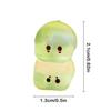 6 Stück Niedliche Mini Gespensterfigur Leuchtendes Alien Ornament Mikro Landschaft Dekoration Puppenhaus Miniatur Spielzeug