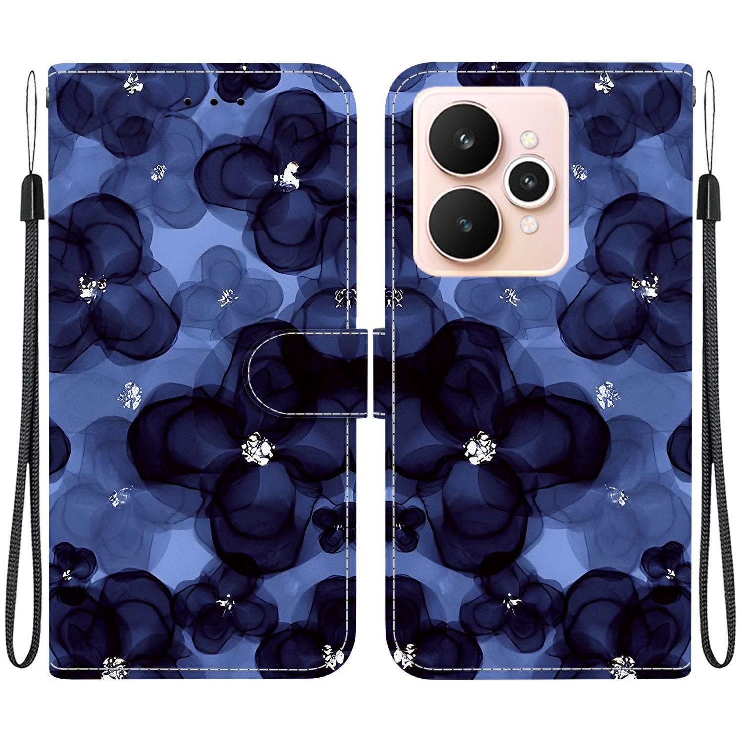 

For Realme 15 Pro 5G/15 5G Wallet Case Pattern Printing Leather Stand Phone Cover with Strap