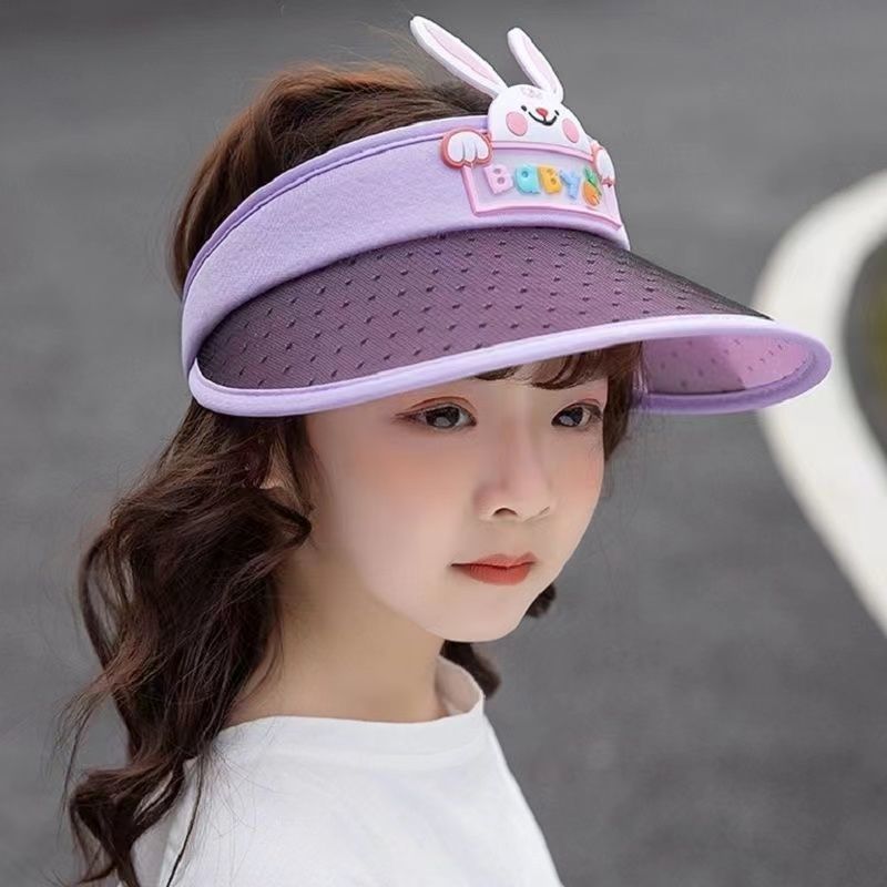 Kids Visor Sun Hat Summer Mesh Breathable UV Protection Cap for Boys Girls Baby Outdoor Shade Hat