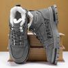 Winter Men Ankle Boots 2026 Fashion Warm Plush Snow Boots Lightweight Cotton Boot Mens Designer Work Cold-proof Outdoor Sneakers