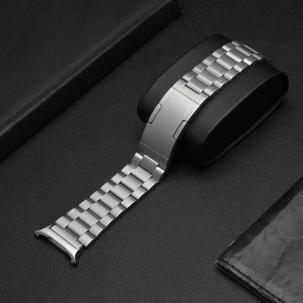 Luxury Metal Strap for Samsung Galaxy Ultra Watch 47mm Correa Stainless Steel Band Men Bracelet Galaxy Watch Ultra 7 Wristband