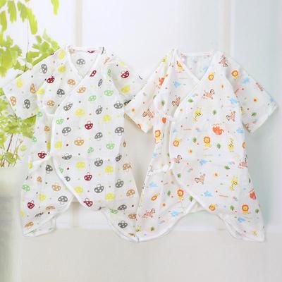 Neugeborenen-Schmetterlings-Strampler mit hoher Dichte - Atmungsaktive Sommergaze