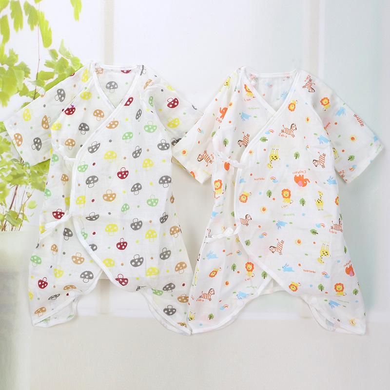 

Комбинезон-песочник для новорожденных с высокой плотностью ткани - Дышащая летняя марля Size 59