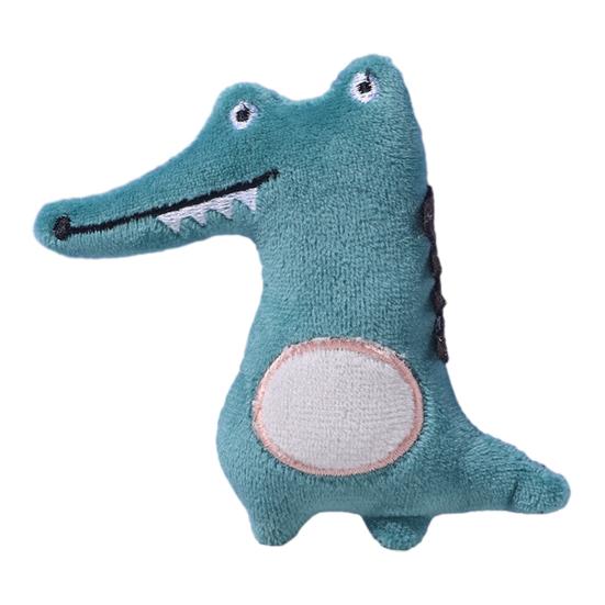 Pet Toy Cartoon Rabbit Duck Dinosaur Shape Portable Cat Toy with Natural Catnip Bite-resistant Soft Velvet Fabric Interactive Play Toy