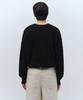Musinsa Standard [Victoria Wool] Maglione Girocollo a Coste Minime [Nero]
