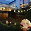 Beautifully Bright Outdoor Solar Powered 30 Led String Light For Yard And Landscape Decor