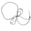 Xiaomi Pearl & Bow Beaded Choker: Stylish, Girly Clavicle Necklace