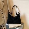 PU Shoulder Bag Women Fashion Hobo Bag With Minimalist Design Soft Texture Handbag Everyday Use