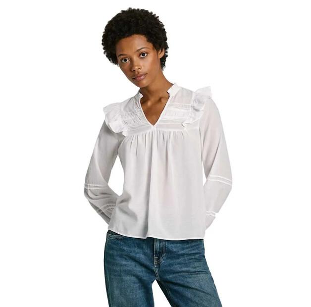 

Pepe Jeans PL304885 блузка с длинным рукавом L