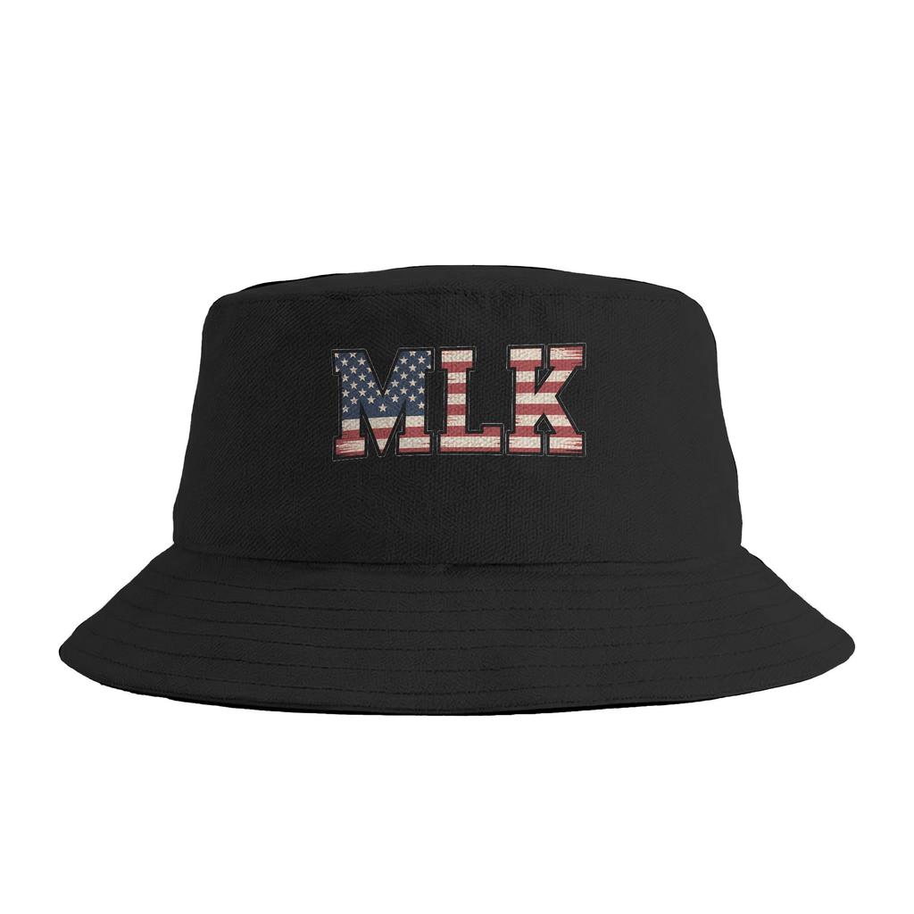 I Have A Dream Martin Luther King (2) Bucket Hat Summer  Korean Fisherman Hats For Couple Portable Fishing Caps Outdoor Sun Hats