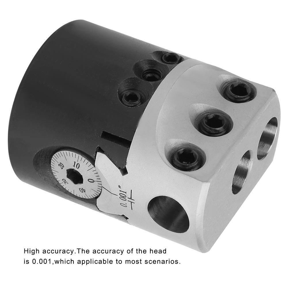 British 12"" F1 Boring Head 0.001 Manganese Steel Milling Boring Head 50*61.6mm