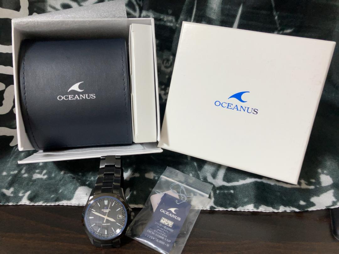 

[USED] CASIO Oceanus OCWS100B1AJF Black