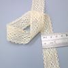 Supply High-Quality Thin Thread Cotton Thread Lace Width 2.5Cm Wide Lace Accessories Curtain Shoe Material Clothing Versatile Trim