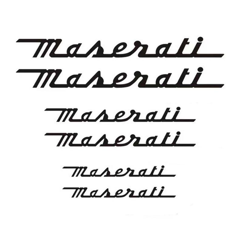 Наклейки на суппорт и ступицу Maserati Ghibli One Set