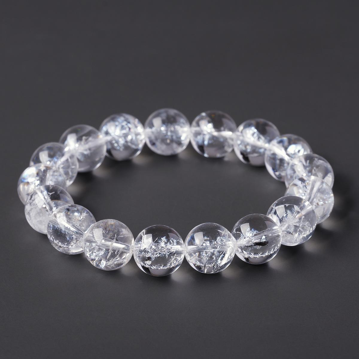 Natural Clear Quartz Azeztulite Crystal Beaded Bracelet Beaded Bracelet Healing Crystals Bracelet About8mm/10mm/12mm
