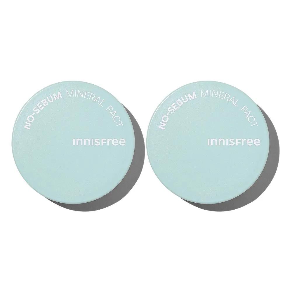 No Sebum Mineral Pact 8.5g 2 pieces