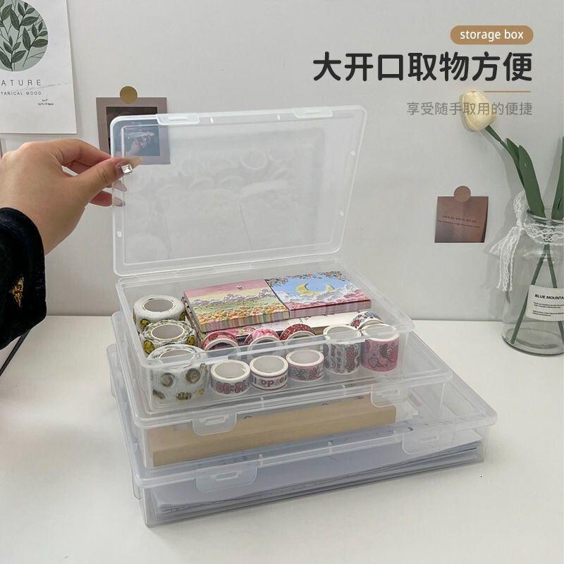 Organizing Box Document Organizer Household rtificate File Household Registration Book Dust Proof Storage Container