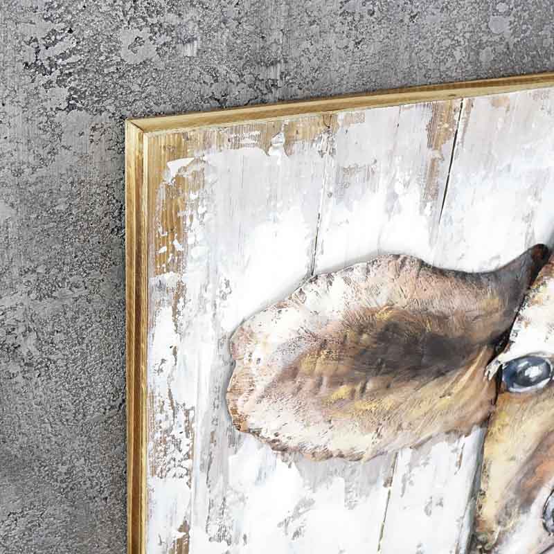 3D metal picture LOFT NATURE CALF 90x60