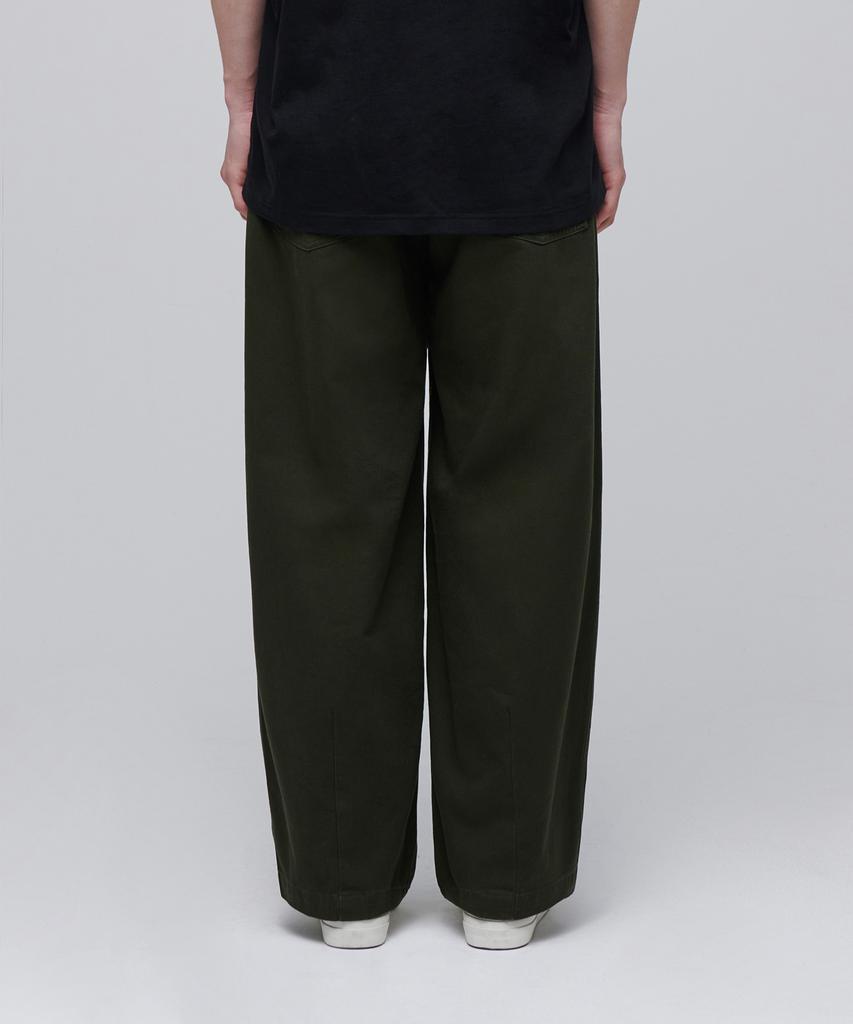 MUSINSA STANDARD Cotton Wide Fatigue Balloon Pants [Khaki]