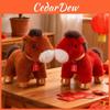 Chinese Zodiac Horse Plush Toy With Pp Cotton Fill For New Year Decorations And Gifts