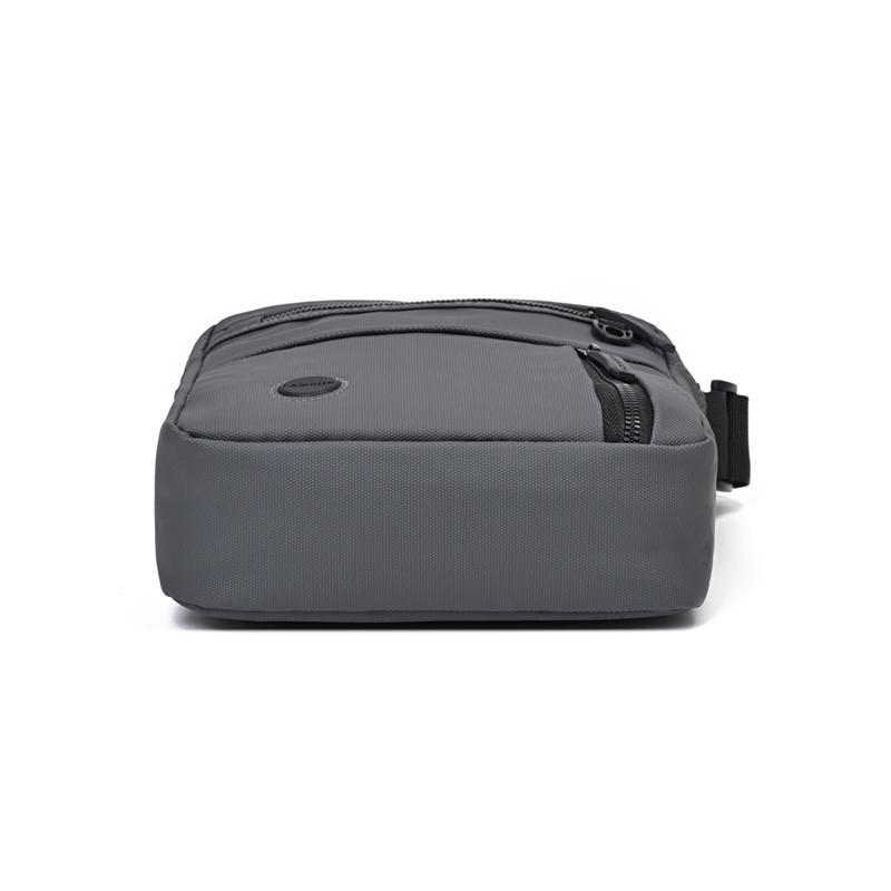 Men's Crossbody Bag - Multi-Compartment Business Shoulder Bag with Adjustable Strap, Compact Design for Travel & Everyday Use