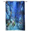 Plants Mushrooms Flowers Moon Modern Window Curtains for Living Room Bedroom Curtain Kitchen Treatment Blinds Drapes