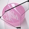 Don't Touch Glass Pink Cushion