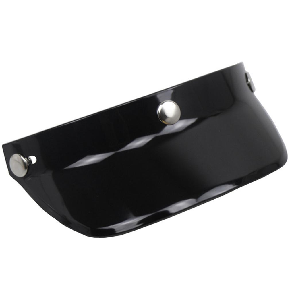 Universal 3 Snap Button Visor Flip Up Wind  for Open Face Motorcycle Helmet
