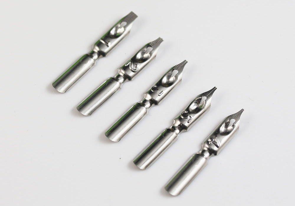 Sedna Magic Medieval Elven Quill Pen Set with Pen and for Dip Fountain Feather Quill Antique Pen (Gray) Stand, Ink, Refills, Pen, Pen, Pen, Pen,