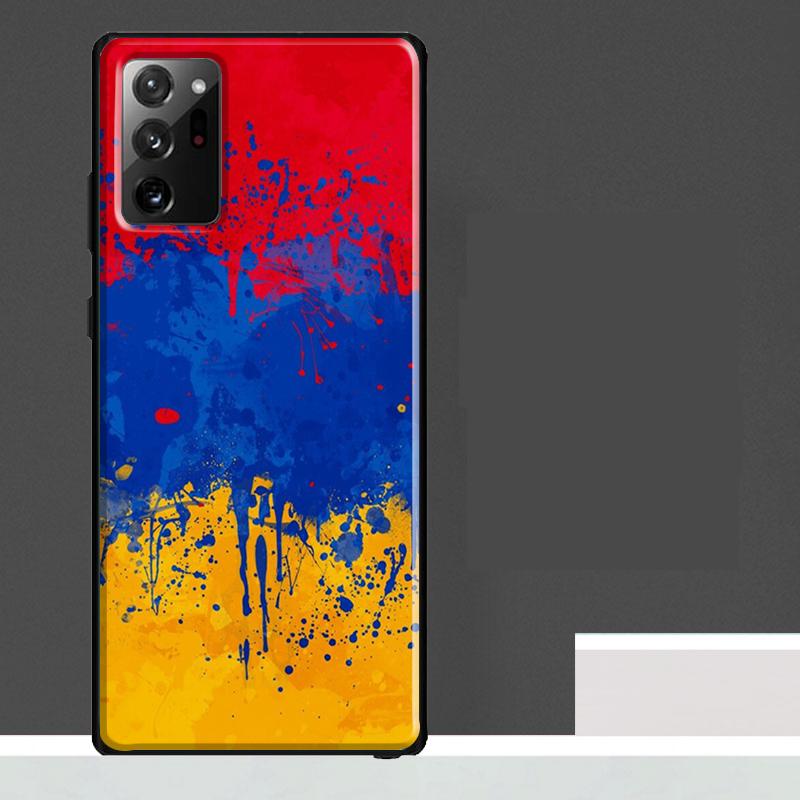 Armenian Flag Case For Samsung Galaxy S23 S24 S25 Ultra S9 S10 S20 S21 S22 Plus S23 FE S25 FE Phone Cover